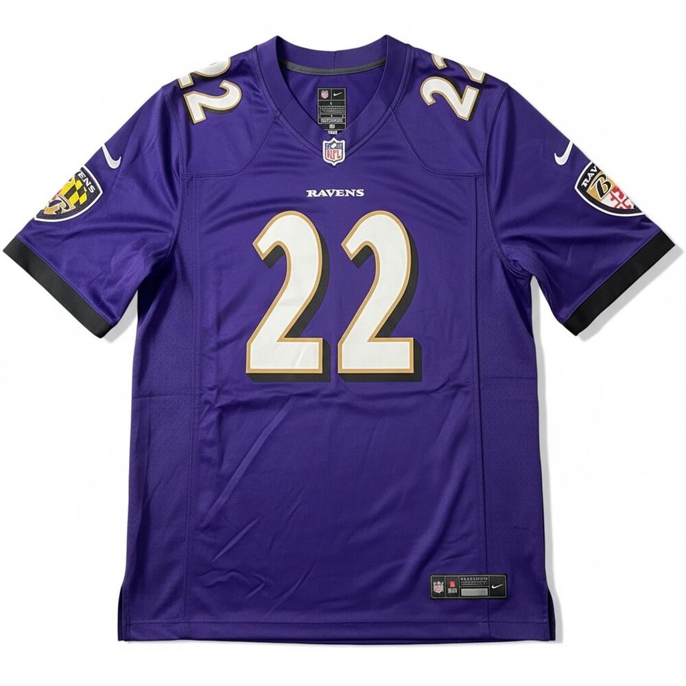 NFL Nike Engineered Balt. Ravens #22 Henry Football Purple Jersey Adult XXL(NWT)
